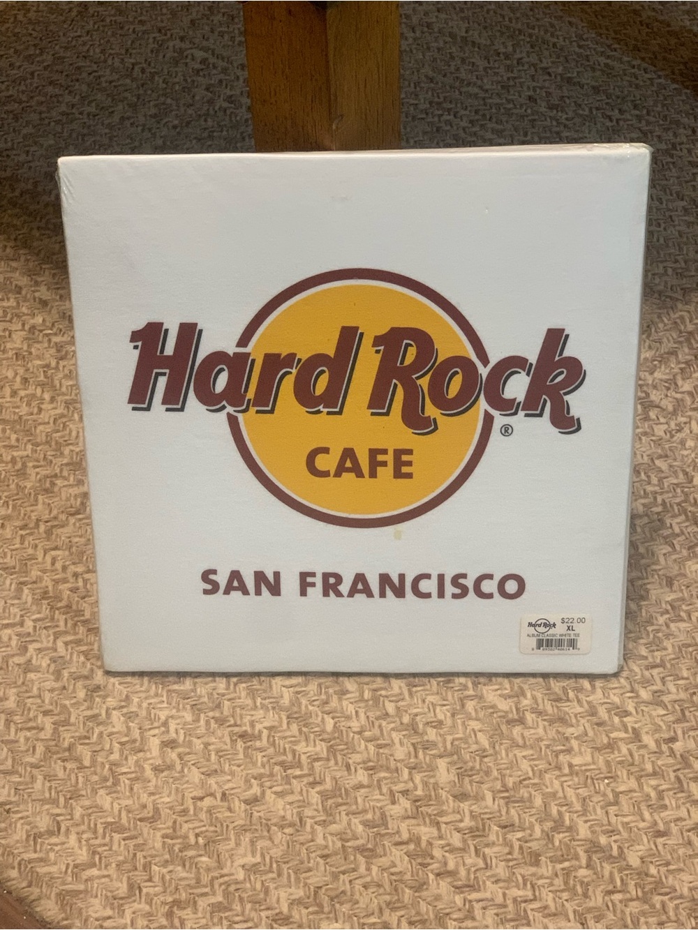 Hard Rock Cafe San Francisco XL White Classic T-Shirt Album New Sealed
